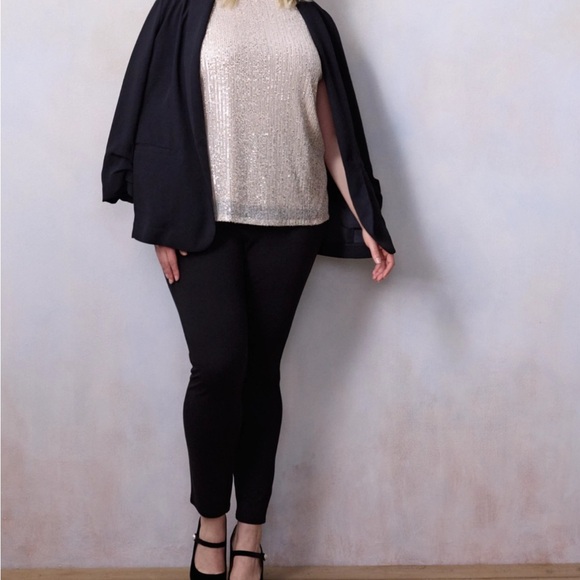 NWT LC Lauren Conrad Sequin Tank Plus Size 4X - Picture 6 of 10